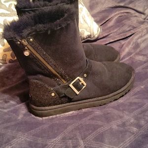 UGG black boots Sz 10
